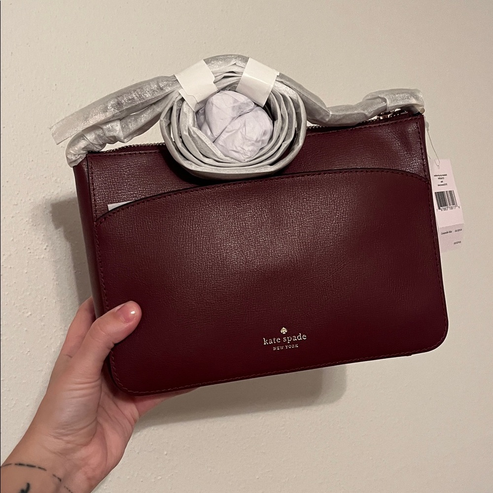 NWT Kate Spade New York ADEL MEDIUM TOP ZIP CROSSBODY BAG